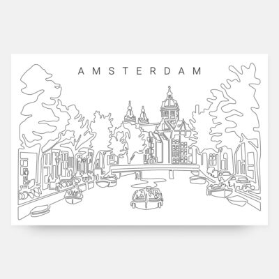 Amsterdam Skyline
