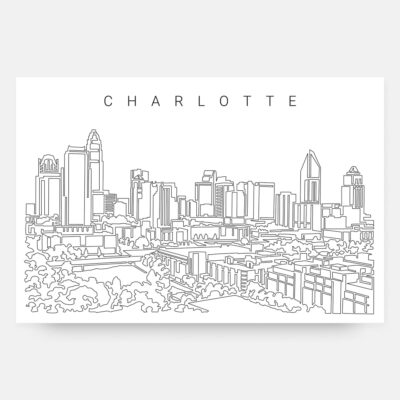 Charlotte NC Skyline