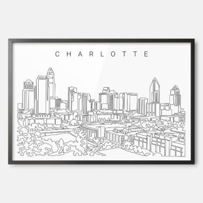 Charlotte NC skyline