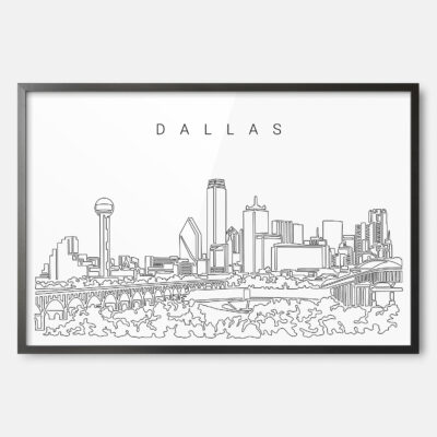 Dallas tx skyline