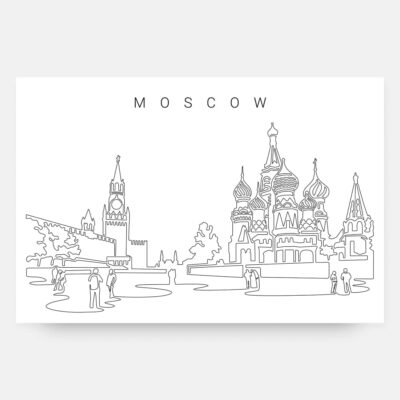 Moscow Skyline