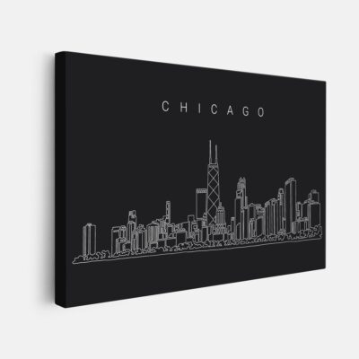 Chicago Skyline canvas