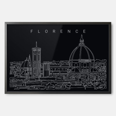 Florence Italy Skyline wall art