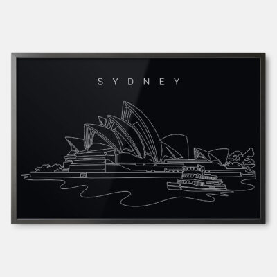 Sydney Opera House wall art