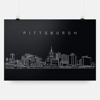 Pittsburgh skyline art print
