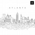 Atlanta Skyline SVG - Download