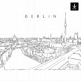 Berlin Skyline SVG - Download