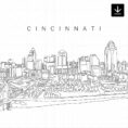 Cincinnati Skyline SVG - Download