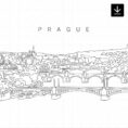 Prague Skyline SVG - Download
