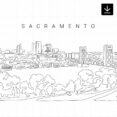Sacramento Skyline SVG - Download