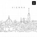 Vienna Skyline SVG - Download