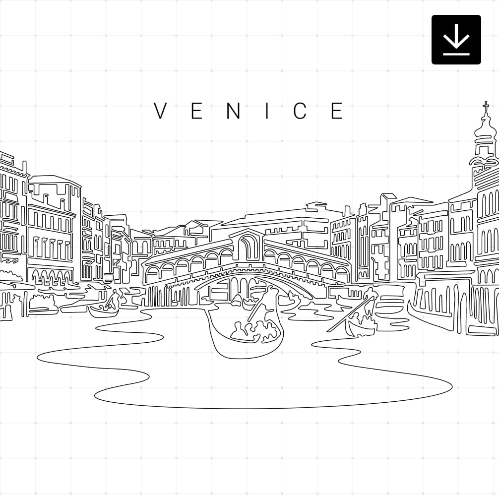 Venice Italy SVG - Download