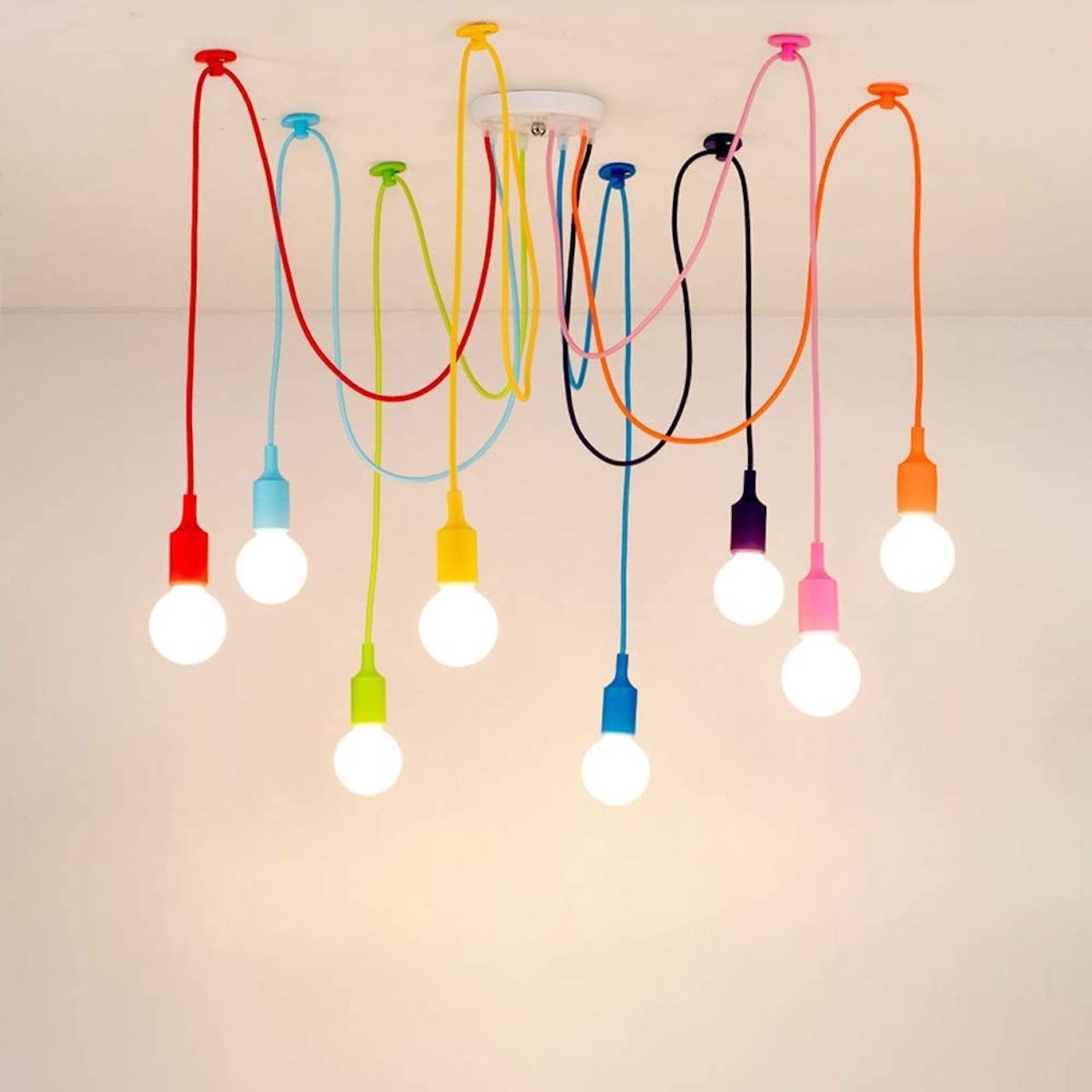 affordable chandeliers that look expensive modern rainbow chandelier