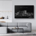 Adelaide Canvas Art Print - Living Room - Dark
