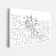 Neuschwanstein Castle Canvas Art Print