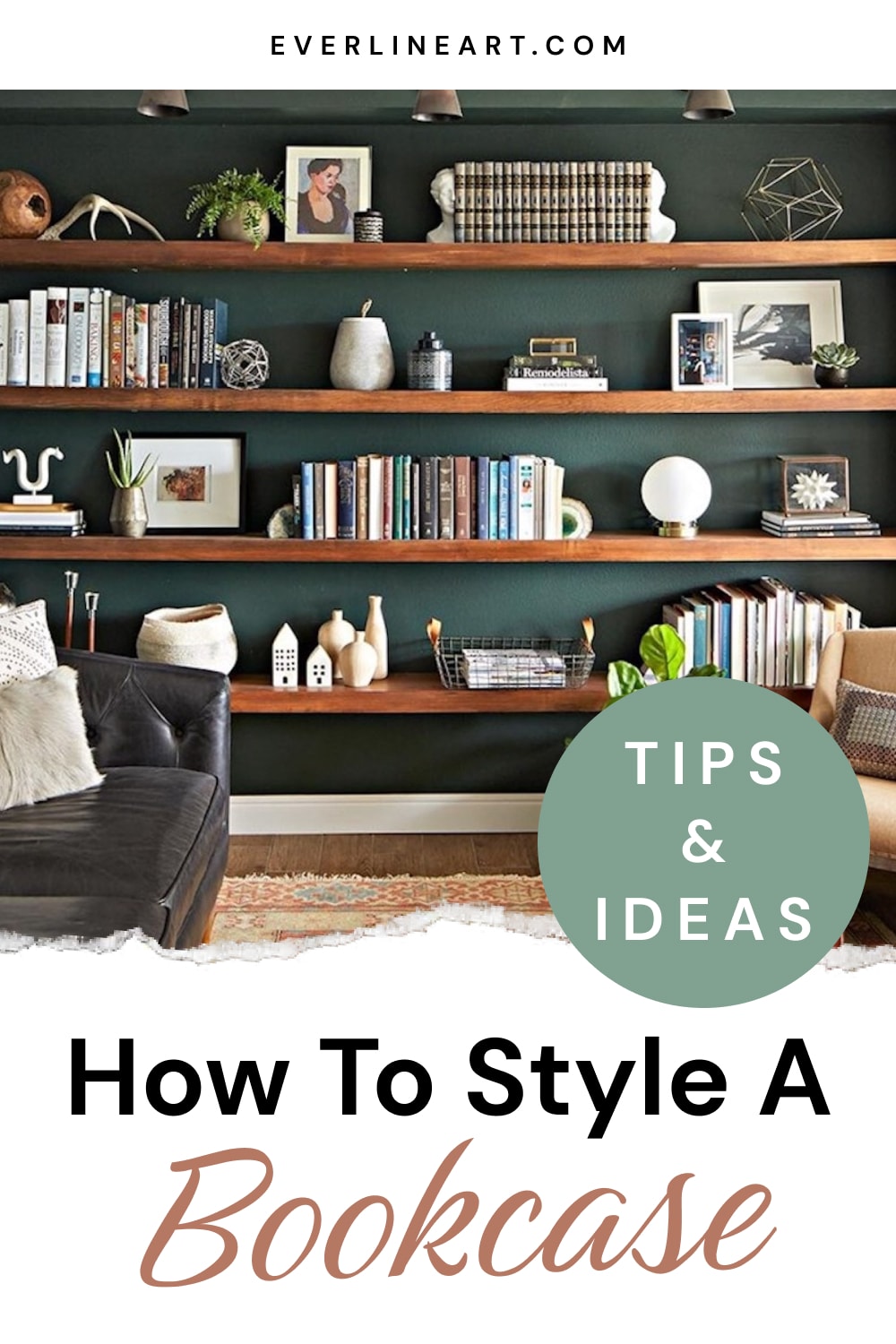 Pin How To Style A Bookcase 2