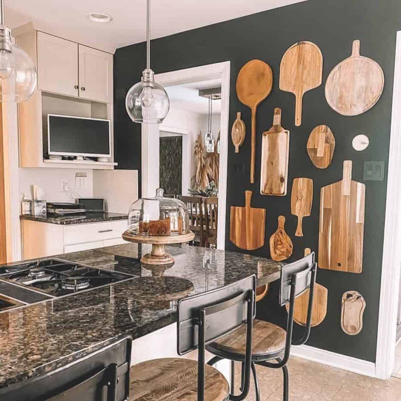 gallery wall ideas kitchen cutting boards