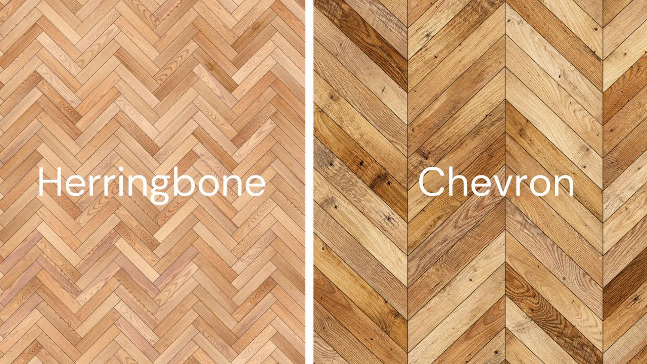 hardwood floor tips herringbone vs chevron