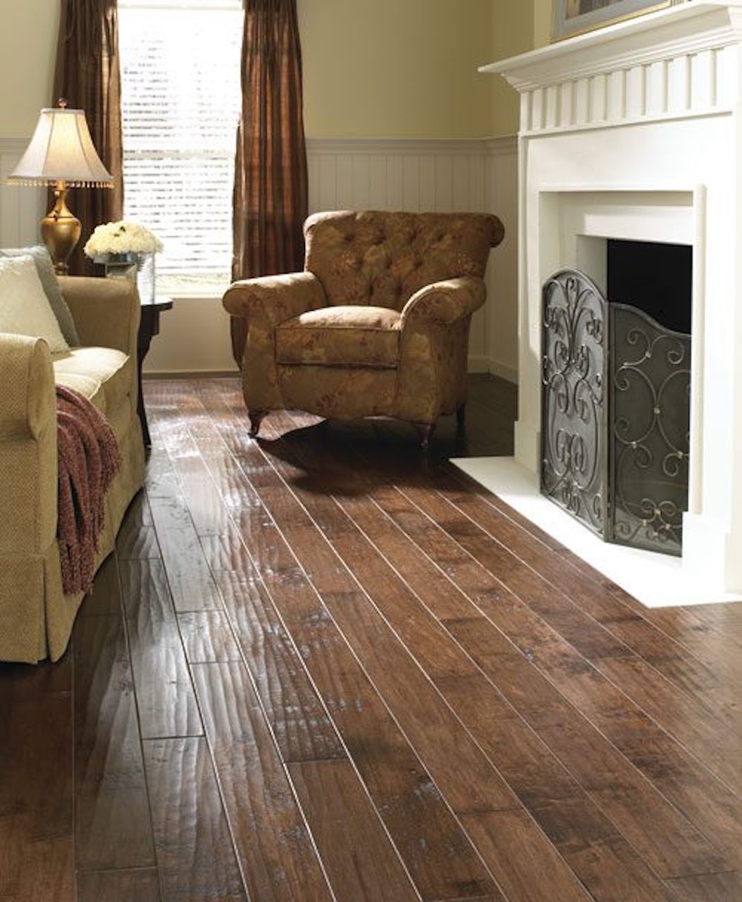 hardwood floor tips small plank living room