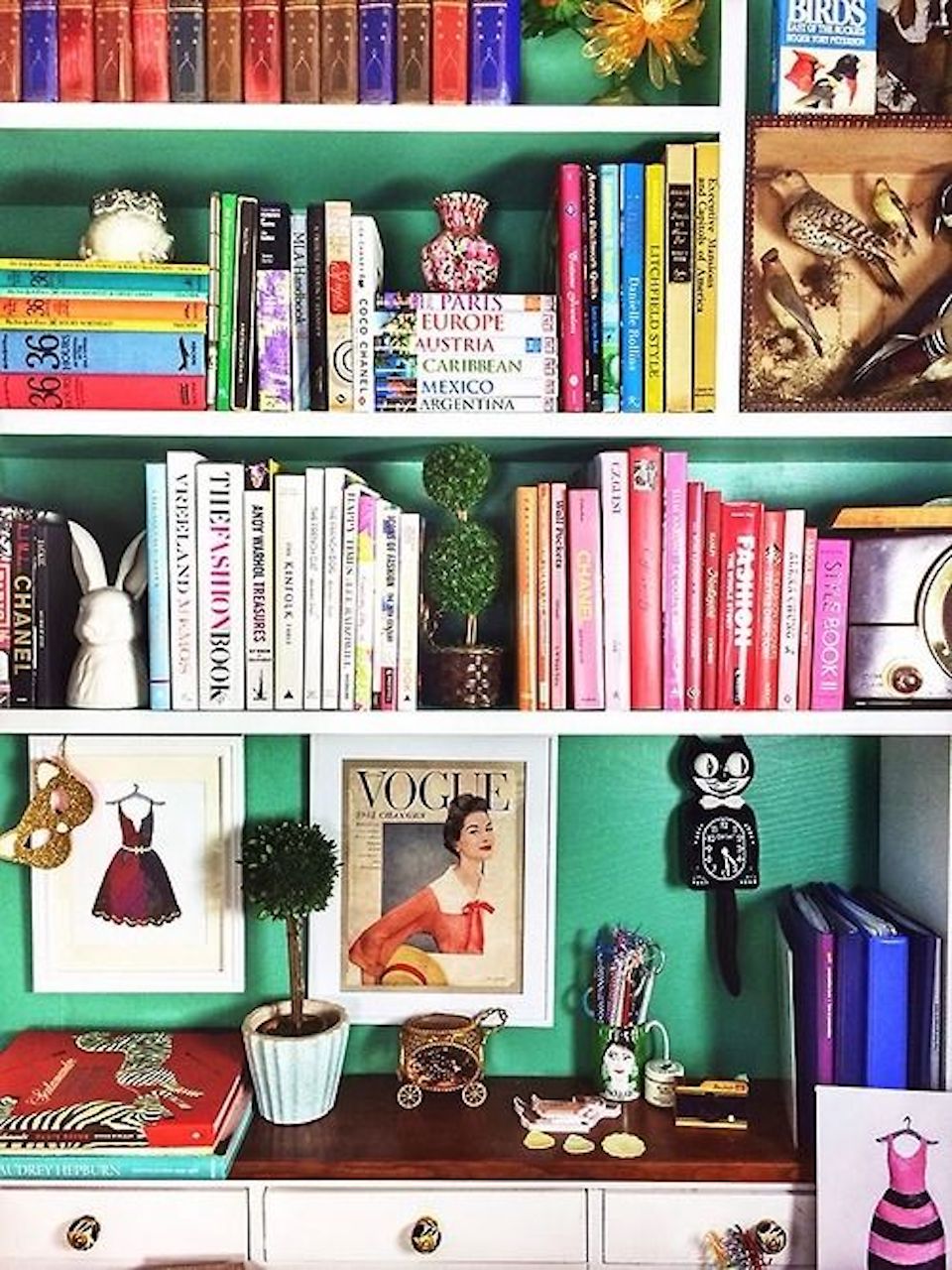 how to style a bookcase creative style