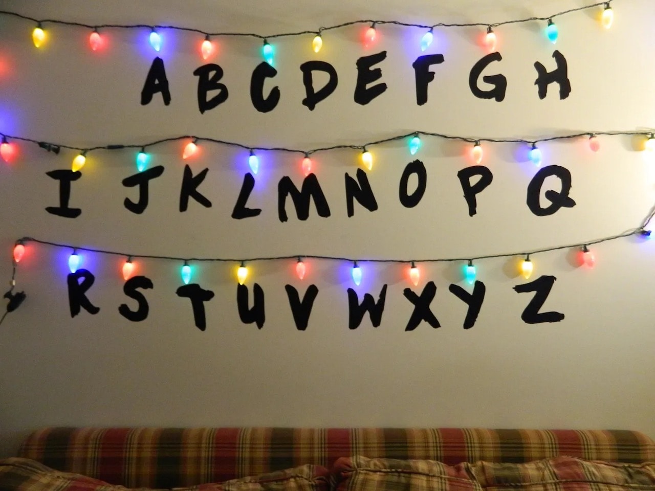 stranger things halloween party theme abc wall display