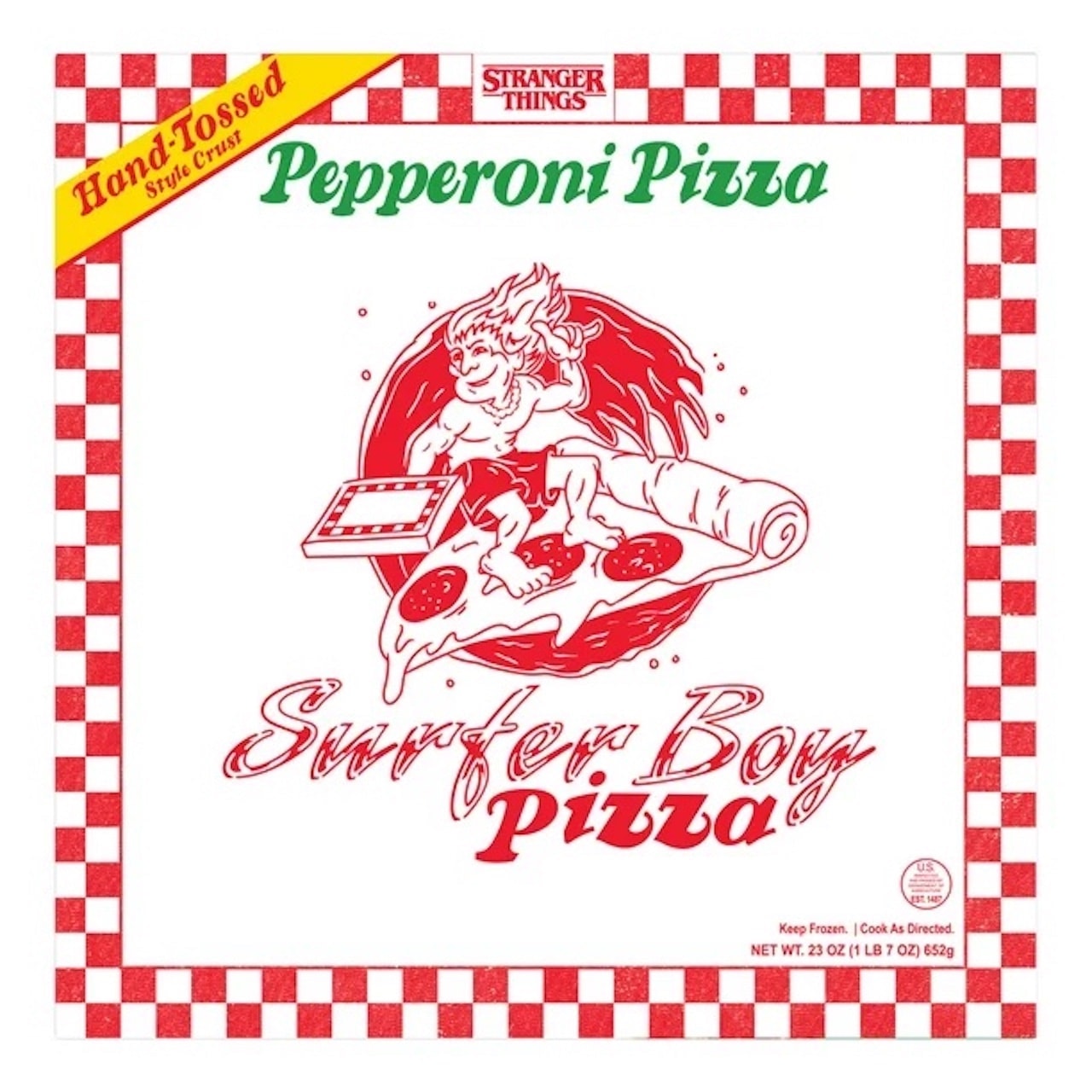 stranger things halloween party theme surfer boy pizza