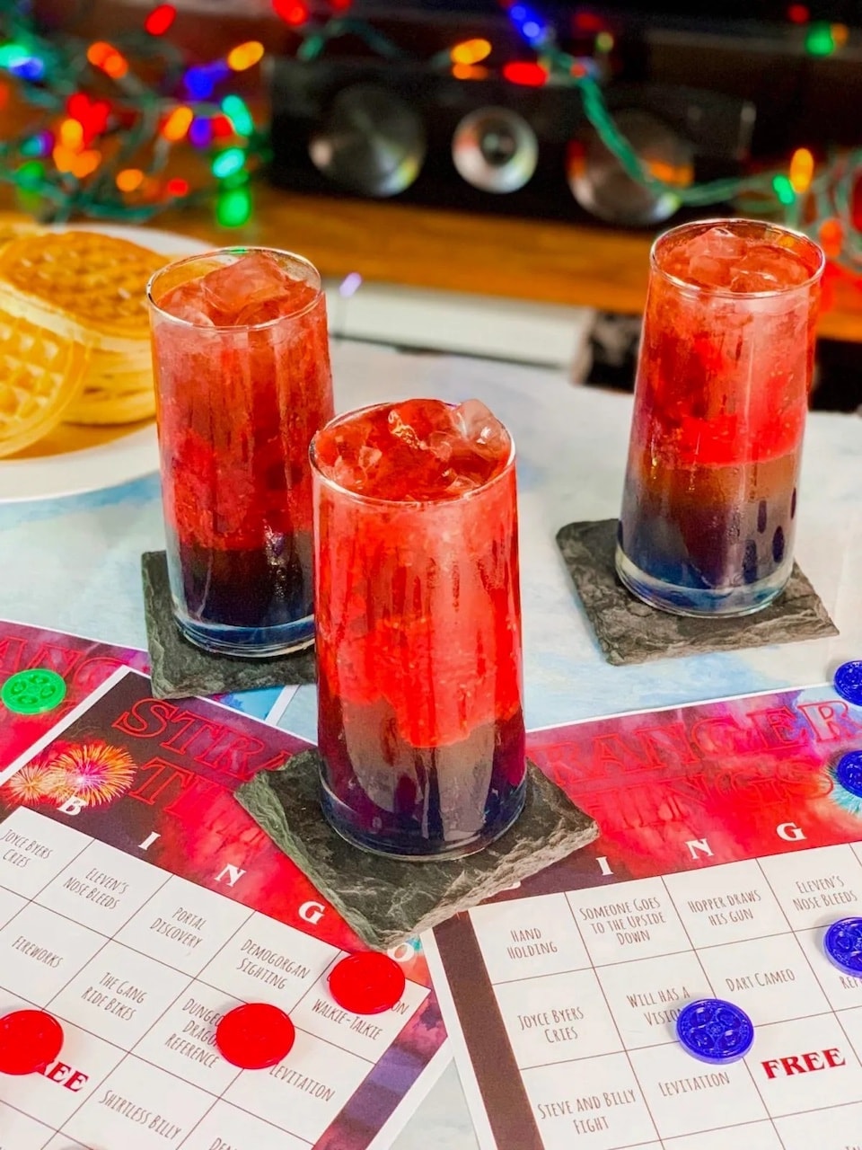 stranger things halloween party theme upside down cocktail