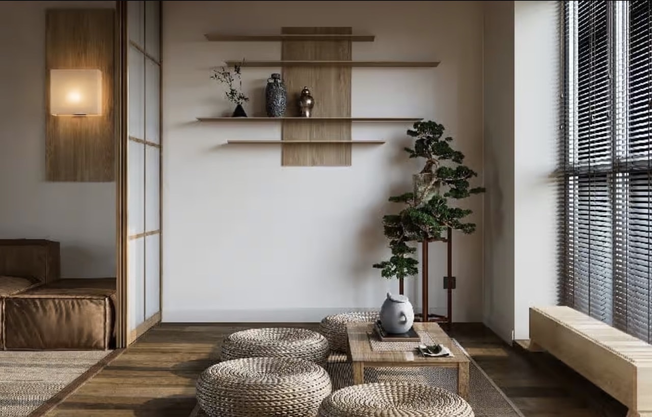 Japanese interior design emptiness