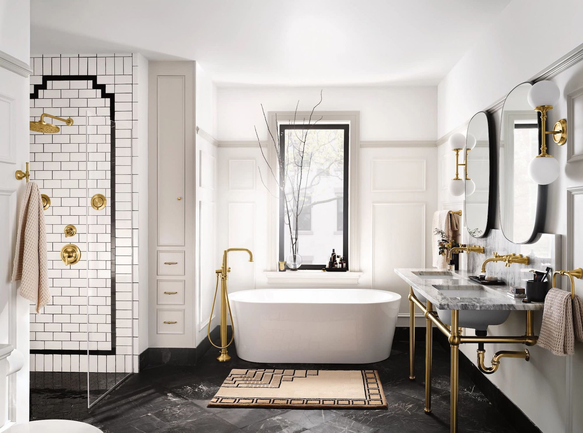 15 Glamorous Art Deco Bathroom Ideas & Tips for 2023