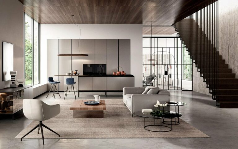 Interior design trends 2023 multi functional furniture table living room