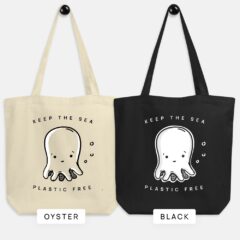 Keep The Sea Plastic Free Tote Bag - Colors