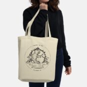 No Planet B Tote Bag - Oyster - Lifestyle