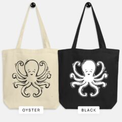 Octopus Tote Bag - Colors
