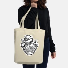 Ramen Chef Tote Bag - Oyster - Lifestyle