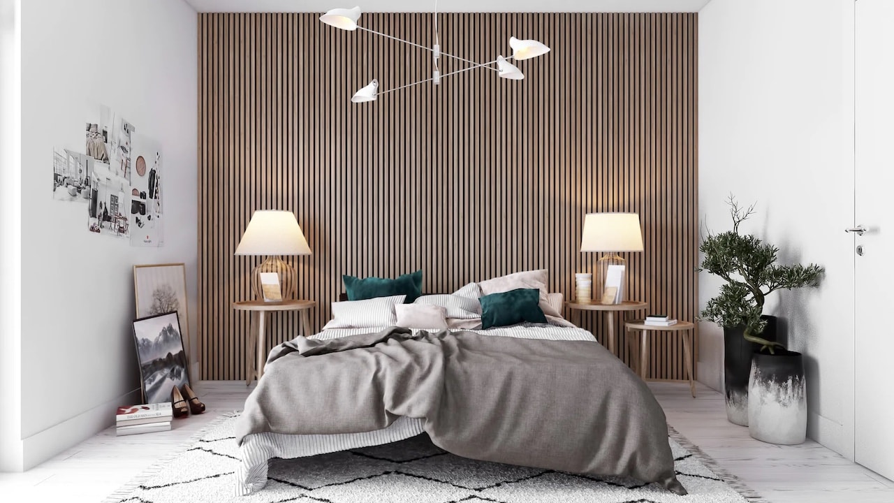 accent-wall-dos-donts_wood-paneling-slat-bedroom