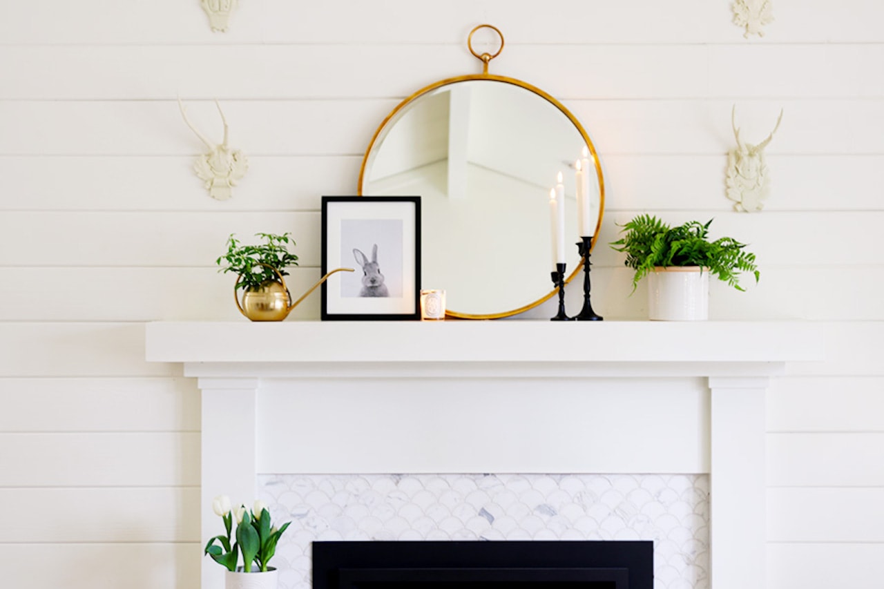 Chic Spring Mantel Decorating Ideas For Minimalist Homes