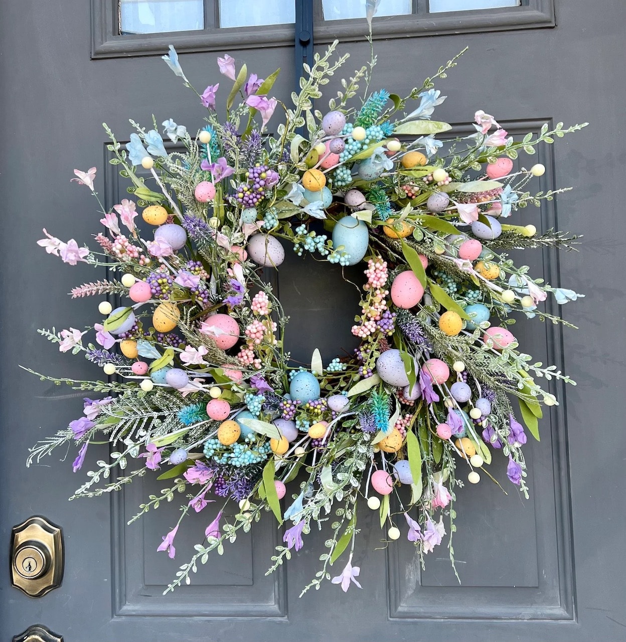 easter front porch decor ideas easter wreath