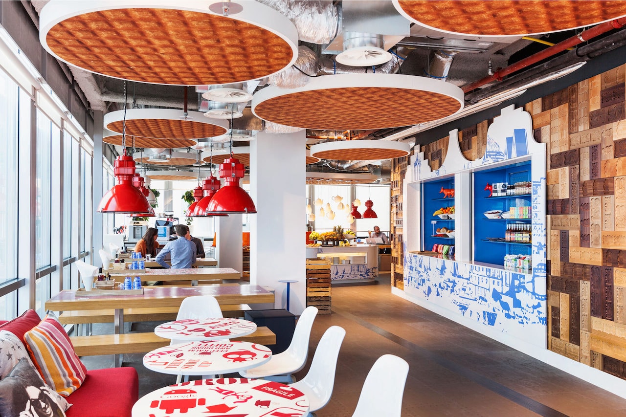 Google Offices Decor Design Amsterdam Stroopwafel