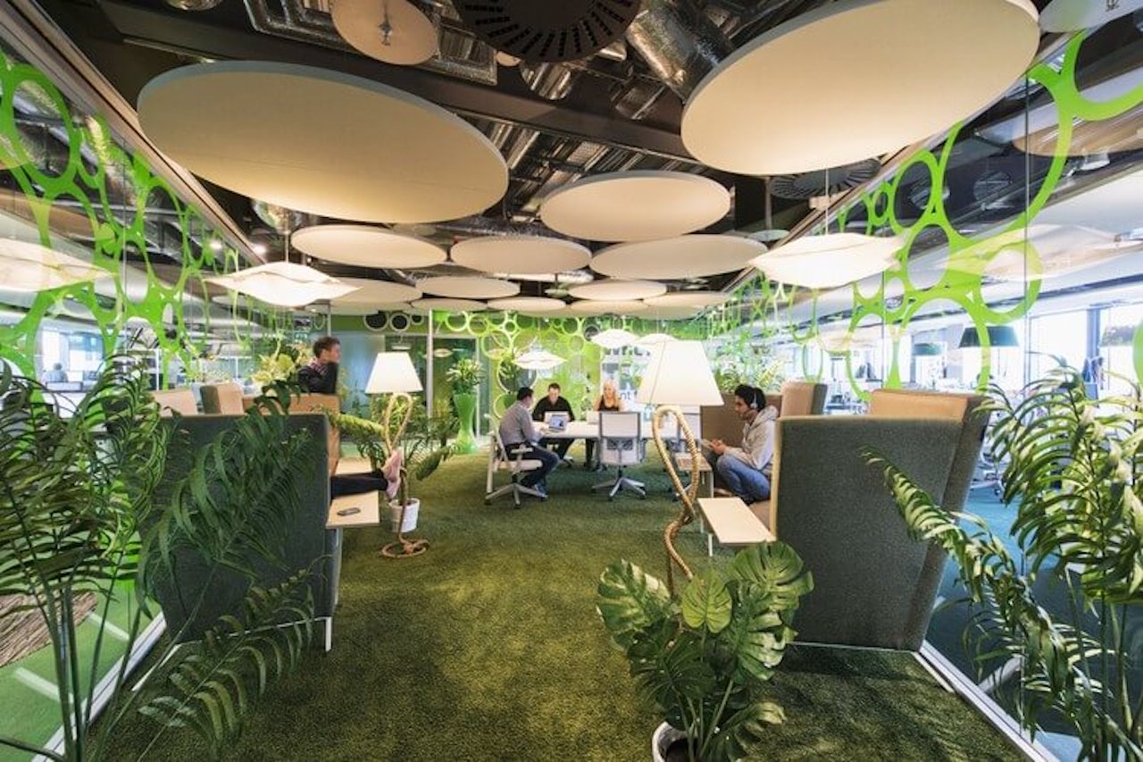 Google Offices Decor Design Nature Dublin