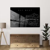Key West Metal Print - Lower Shelf - Light
