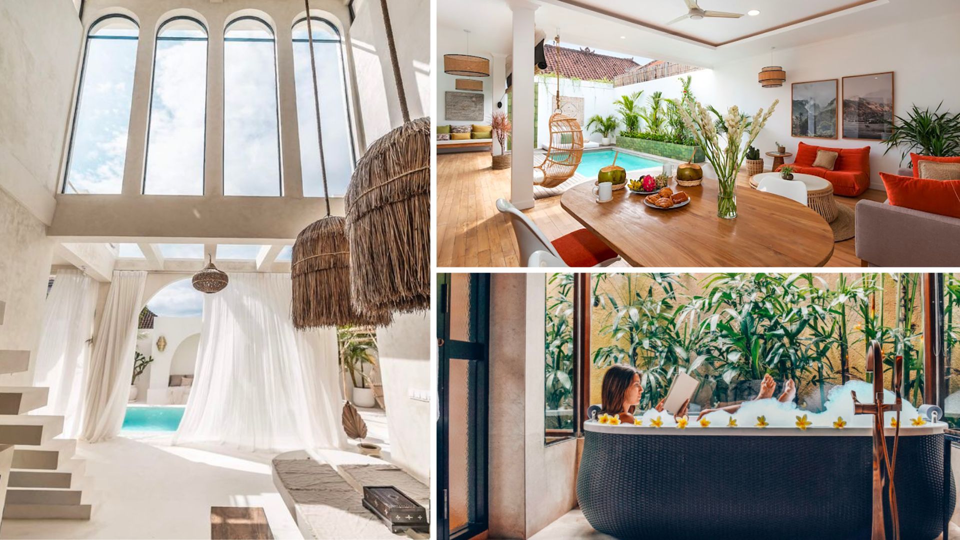 Modern Balinese Style Interior Design Bali Home Decor Collage Home Decor