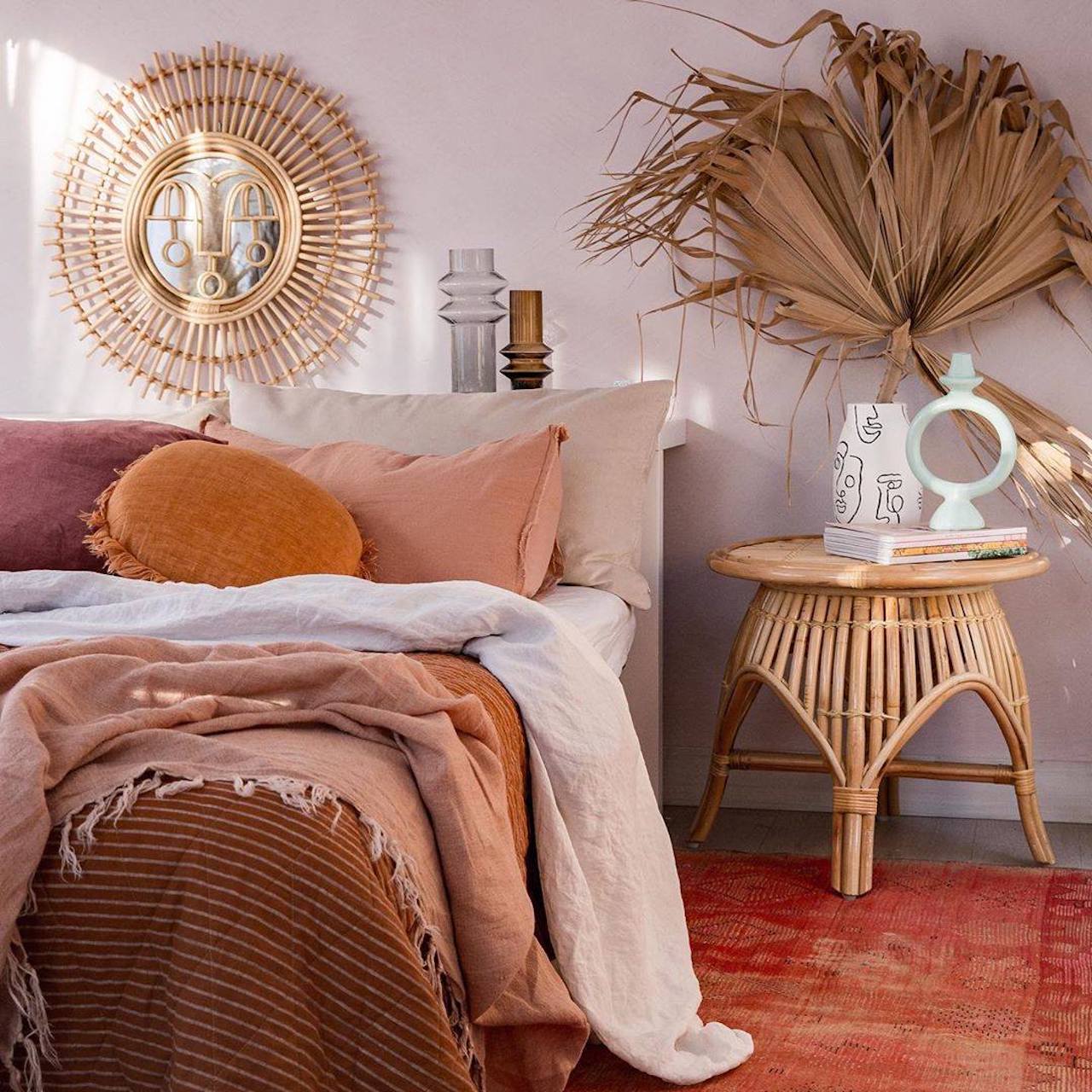unexpected color combinations interior design home brown pink bedroom