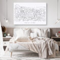 Medellin Colombia Canvas Art Print - Bed Room