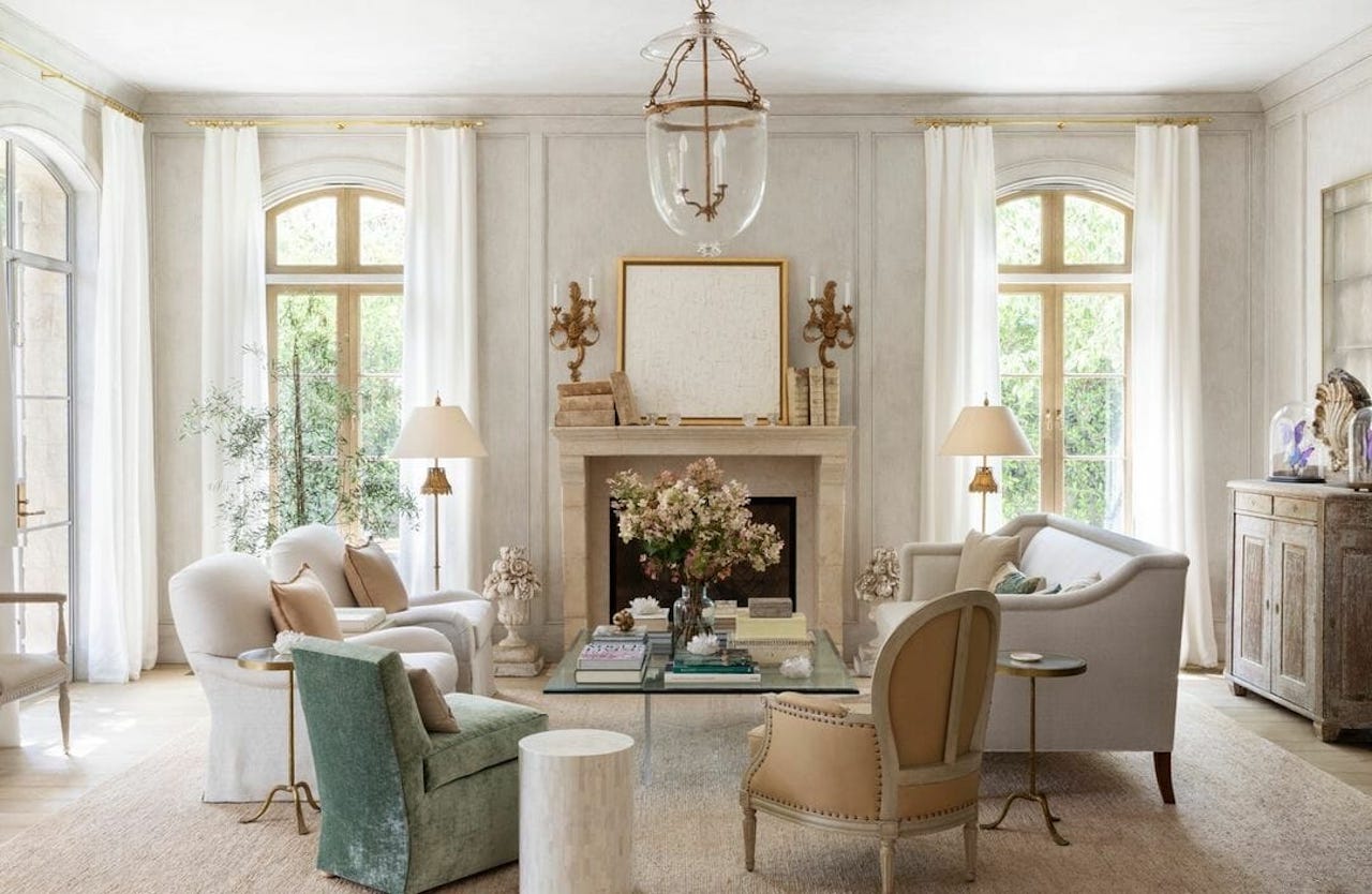 global design interior decor trends from around the world French elegance chandelier