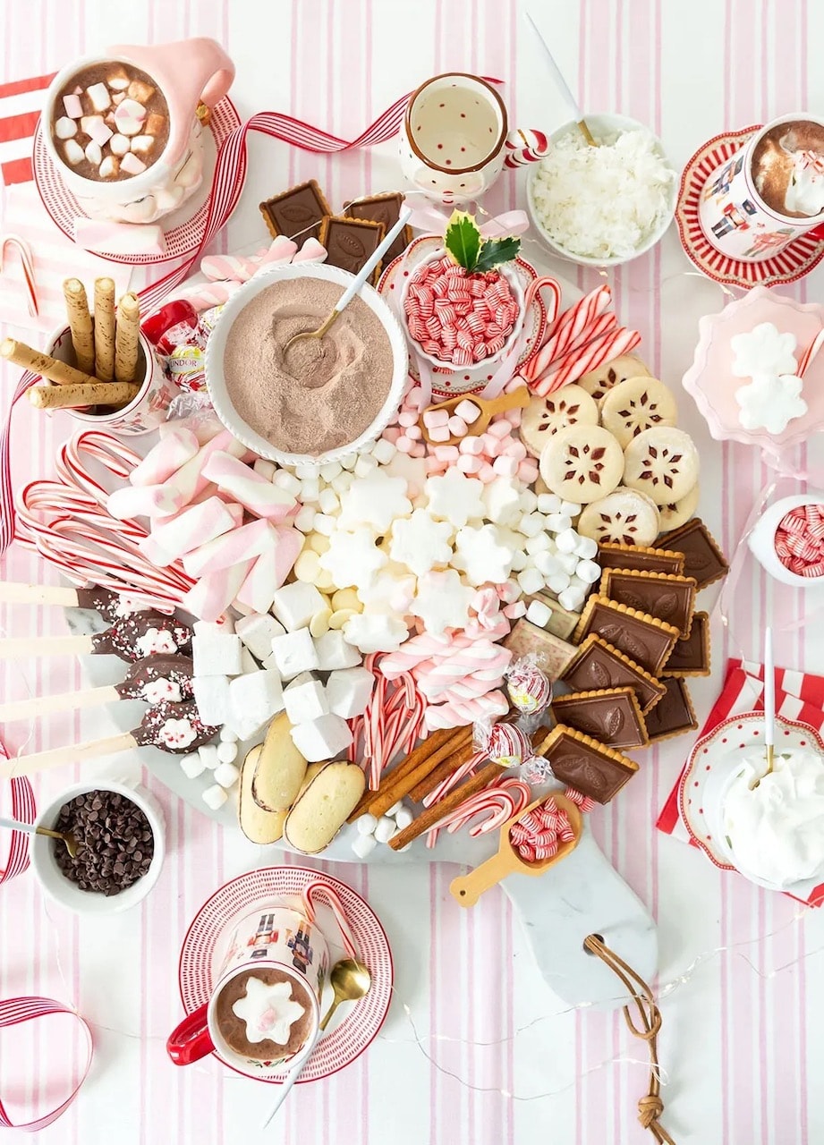 unique charcuterie boards ideas for the holidays hot cocoa christmas
