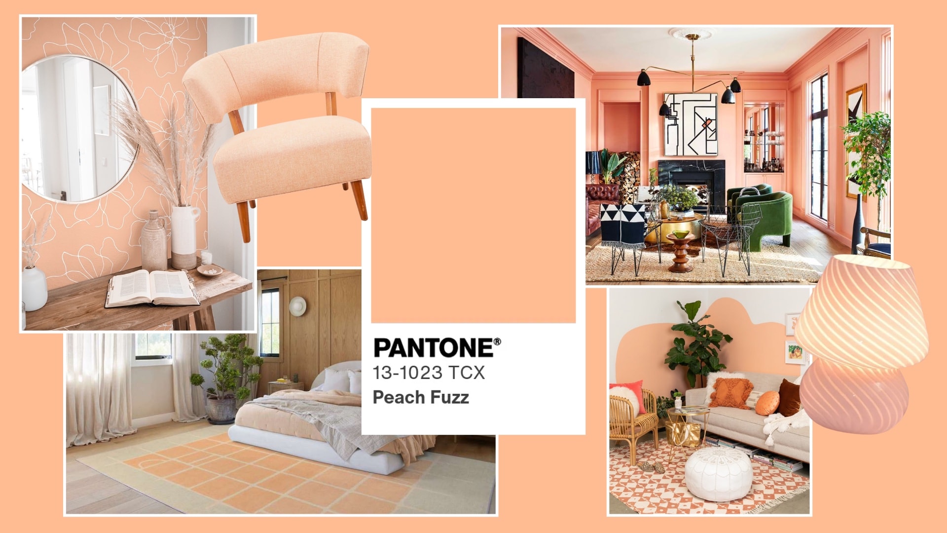 how-to-design-with-peach-fuzz-pantone-color-of-the-year-2024_collage