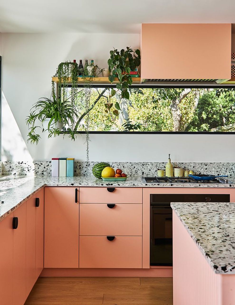 how to design with peach fuzz pantone color of the year 2024 interior design kitchen cabinets