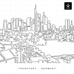 Frankfurt Main SVG - Download