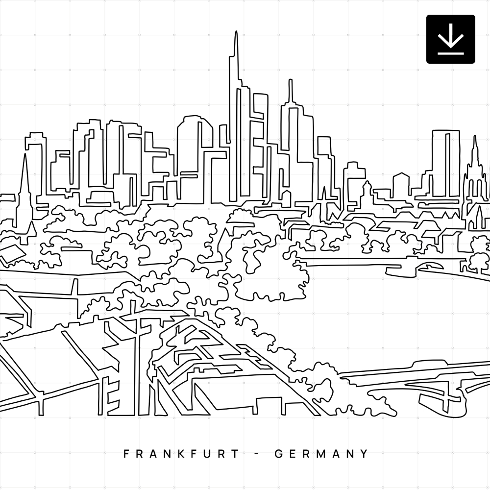 Frankfurt Main SVG - Download