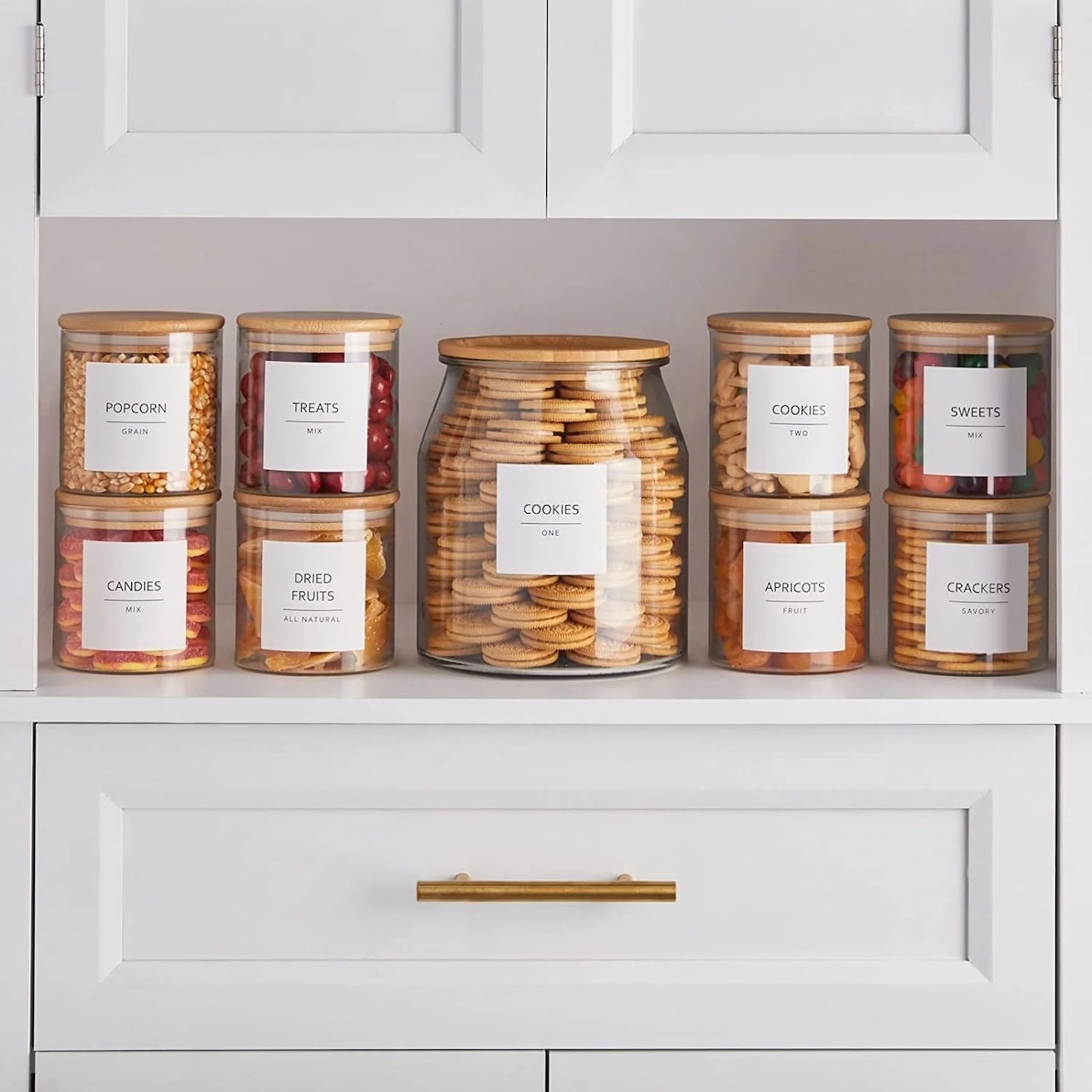 stylish kitchen pantry ideas to maximize space labels jars